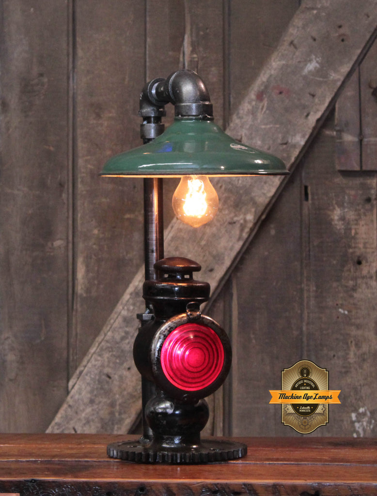Title Tag
Ford Model T Taillight Lamp on table