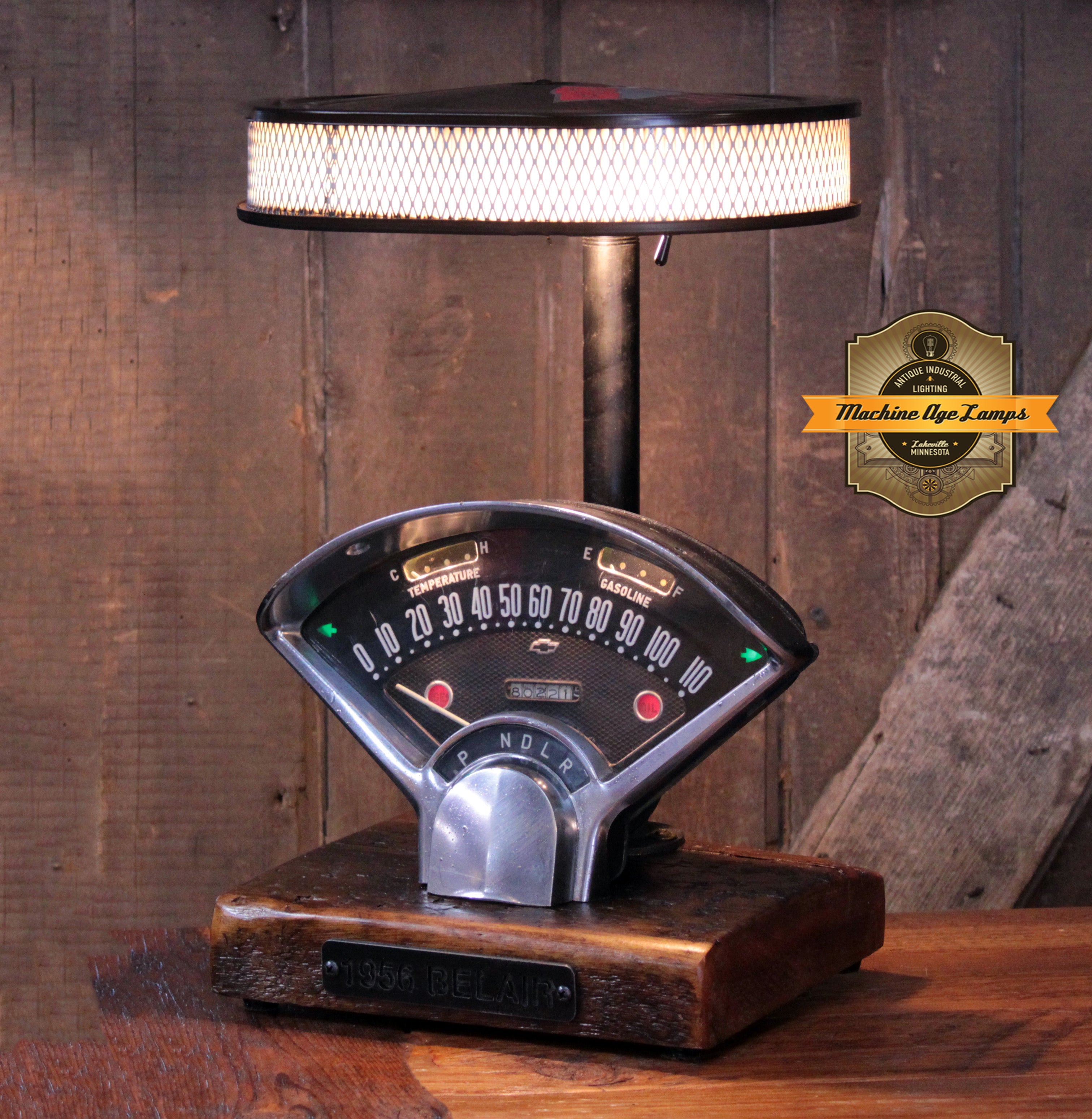 Steampunk Industrial / Antique 1956 Chevy Bel Air Dash
