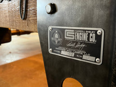 Steampunk Industrial / Carroll Shelby / 427 Manifold / Valve Cover / Automotive / coffee Table #4115