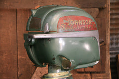 Steampunk Industrial / Antique Johnson Boat Motor / Nautical / Marine / Cabin / Lamp #4239