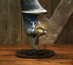 Steampunk Industrial / Boat Motor / Chris Craft / Nautical / Marine / Cabin / Lamp #4231