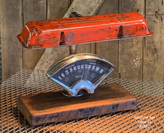 Steampunk Industrial / Antique 1956 Chevy Bel Air Dash / Automotive  / Valve Cover / Hot rod / Lamp #2652