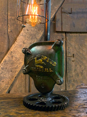 Steampunk Industrial / John Deere Gear Case Cover / Gear / Farm / Lamp #3171 sold