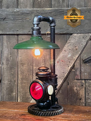 Steampunk Industrial / Antique Ford Model T Taillight / Automotive  / Lamp #4011