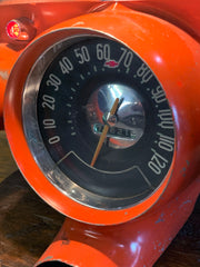 Steampunk Industrial / Antique 1957 Chevy Bel Air Dash / Hot rod / Automotive / Lamp #3039