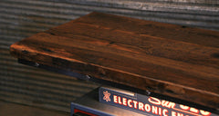 Steampunk Industrial / Automotive / Barnwood / Sun Engine Tester / Table / Bar / Table #3962
