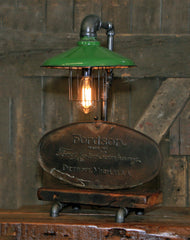 Steampunk Industrial Lamp / Farm / Tractor / Antique Fordson Tank / #4021
