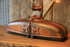 Steampunk Lamp Industrial MM Tractor Light Farm Minneapolis Moline, #621