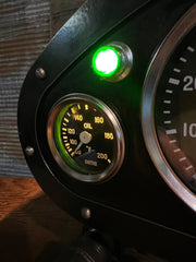 Steampunk Industrial / Antique Vintage Gauges / Automotive / Rat Hot rod / Lamp #4020