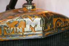 Steampunk Minneapolis Moline Farm Steam Gauge Lamp Floor - SOLD