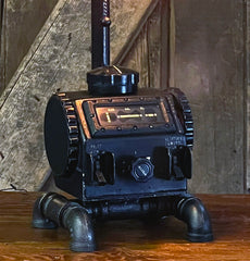 Steampunk Industrial / Aviation / Airplane / Instrument Panel / WW2 /  bomber / Lamp #3827