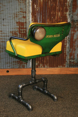 Steampunk Industrial Antique John Deere Tractor farm Chair Chairs Bar Stool #1065 sold