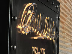 Steampunk Industrial / Carroll Shelby / Wall Sconce Art / Automotive / #3726