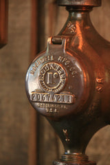 Steampunk Industrial, Rare Steam Gauge, Brass Oiler, #855 sold