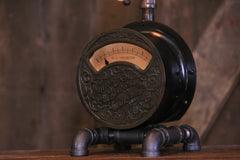 Steampunk Industrial / Electrical Meter / Gauge / Whitney / #3912