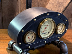 Steampunk Industrial / Antique Vintage Gauges / Automotive  / Rat  Hot rod / Lamp #3206