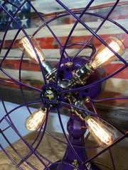 Steampunk Industrial / 1940's Emerson Electric Fan Lamp / Vikings / Lamp #dc23