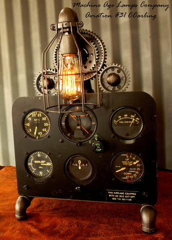 World War II Era Military Aircraft  Instrument Control Panel Lamp CC #31 - SOLD