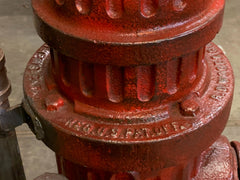 Steampunk Industrial / Fire Hydrant / Floor Lamp / Steam Gauge / Lamp #2572