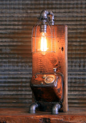 Steampunk Industrial Lamp / Tractor / Farm / Allis Chalmers / #4026