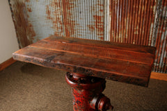 Steampunk Industrial Fire Hydrant Table / Stand / Table / #1408