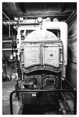 Steampunk Industrial Kewanee Boiler Door Coffee Table  #3046