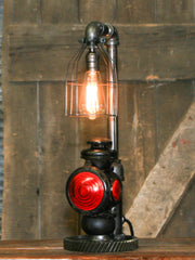 Steampunk Industrial / Antique Ford Model T Taillight / Automotive  / Lamp #4025