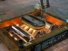 Steampunk Industrial / Carroll Shelby / Manifold / Valve Cover / Automotive / coffee Table #3305