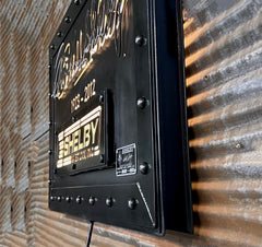 Steampunk Industrial / Carroll Shelby / Wall Sconce Art / Automotive / #3726