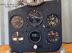 Vintage World War II Era Military Aircraft  Instrument Control Panel Lamp CC #33 - SOLD