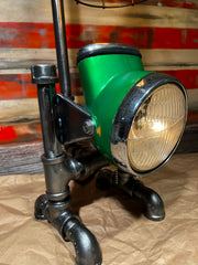 Honda Trail 70 Vintage Headlight Bucket Lamp / Candy Emerald Green / Lamp #DC176