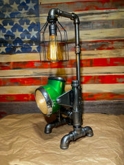 Honda Trail 70 Vintage Headlight Bucket Lamp / Candy Emerald Green / Lamp #DC176