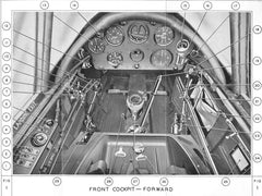 Antique De Havilland Chipmunk  Aviation Instrument Control Panel Lamp #CC30