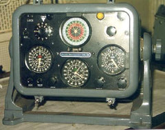 Vintage Industrial Instrument Aeronautical & Nautical Navigation Control Panel Lamp #CC44 - SOLD