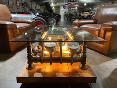 Steampunk Industrial / Carroll Shelby 427 Engine Block / Automotive / coffee Table #2800