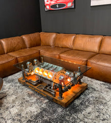 Steampunk Industrial / Carroll Shelby 427 Engine Block / Automotive / coffee Table #2800