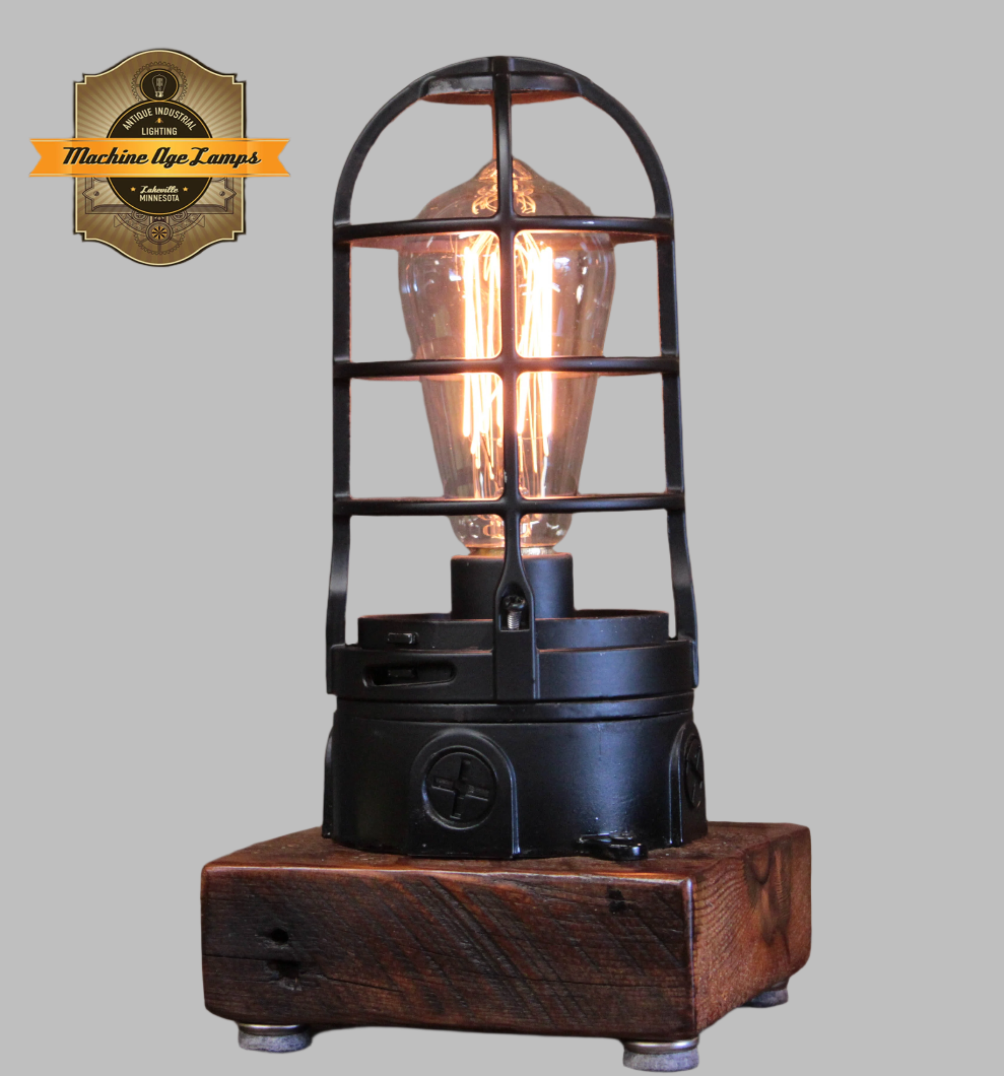 Steampunk Industrial Lamp, Lighthouse Explosion Proof Light #4521