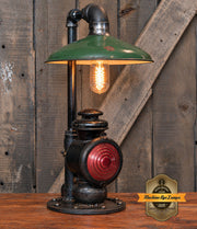 Steampunk Industrial / Antique Ford Model T Taillight / Automotive  / Lamp #4892