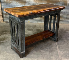 Steampunk / Industrial / Table / Barnwood / Desk / Table #4114 sold
