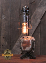 Industrial Steampunk / Continental Valve Cover / Aviation / Airplane / Lamp #4842