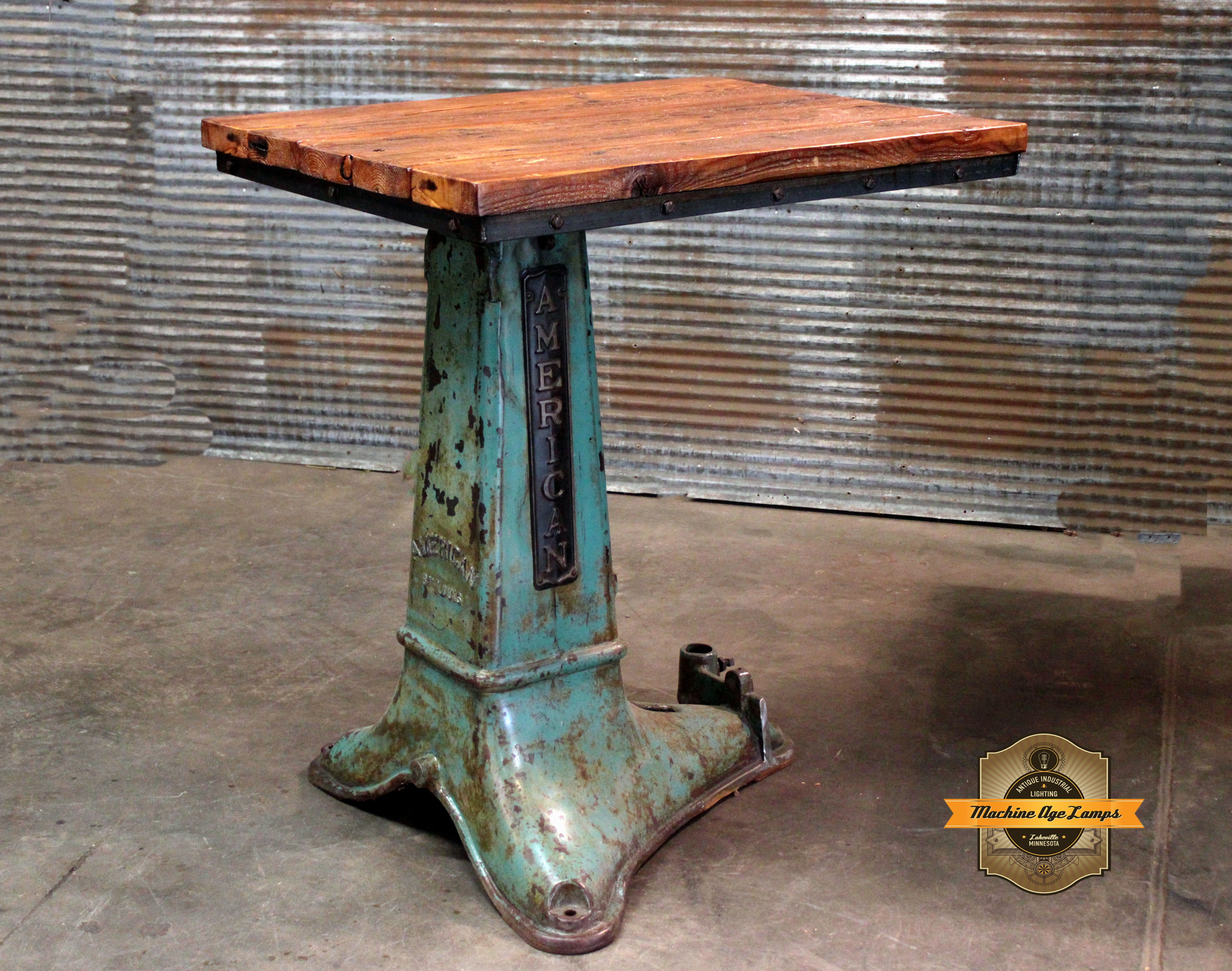 Steampunk Industrial Table / Pub / Stand / Console / Coffee / #4689