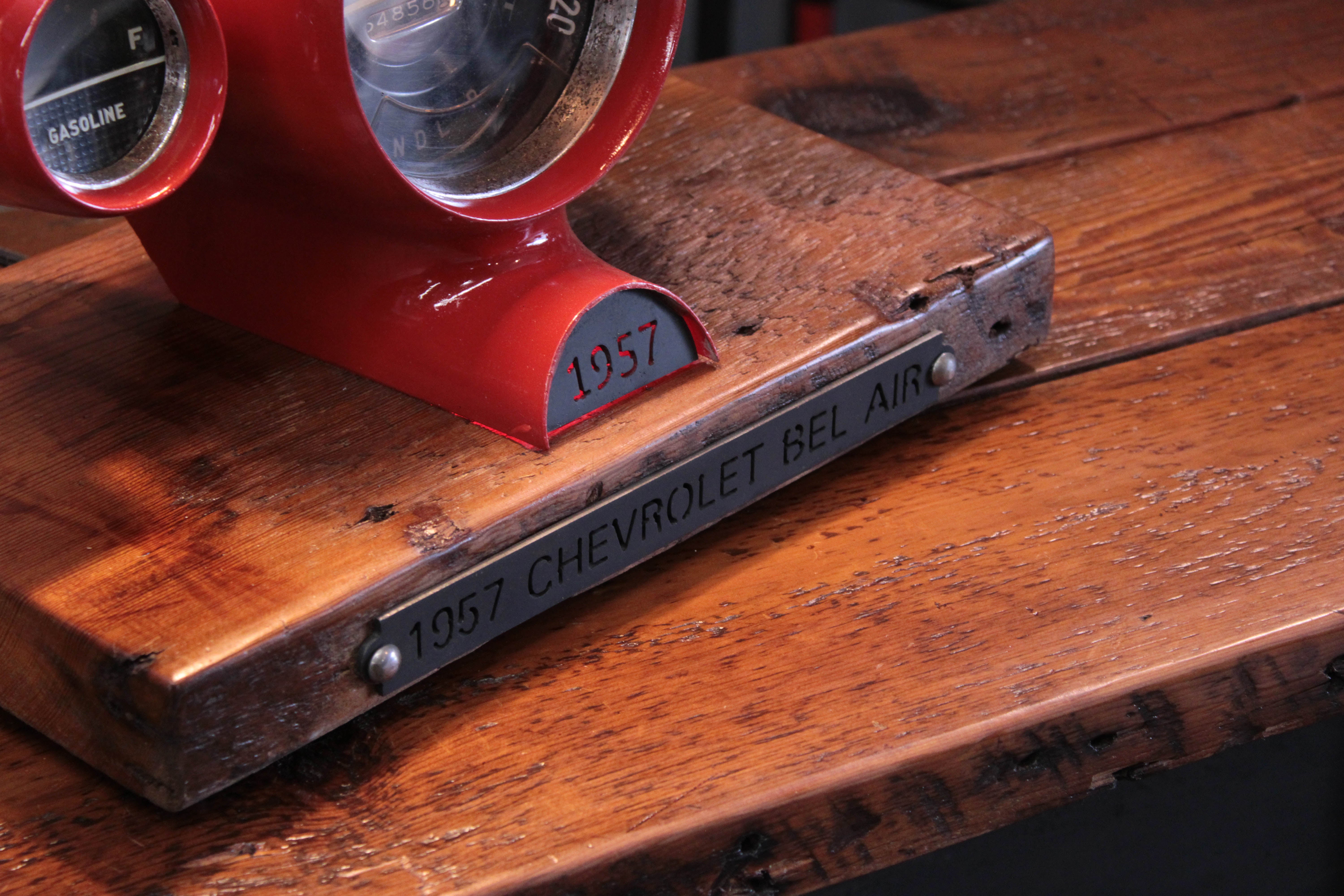 Antique 1957 Chevy Bel Air Dash - Shop Steampunk Lamps – Machine