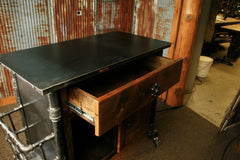 Steampunk Industrial Bar / Hostess Stand / Pub /  Buffet / #1310b custom