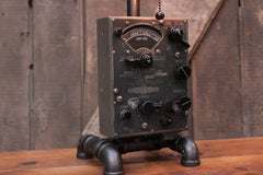 Steampunk Industrial / Aviation / Airplane Instrument Panel / Bendix Radio Compas / Lamp #4724