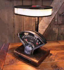 Steampunk Industrial / Antique 1956 Chevy Bel Air Dash / Automotive  / Hot rod / Lamp #4571