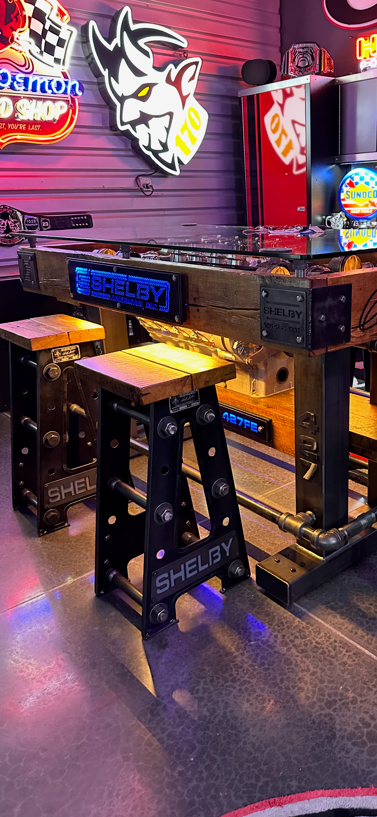 Industrial / Carroll Shelby  Barstools / Stool / Bar /  #4976