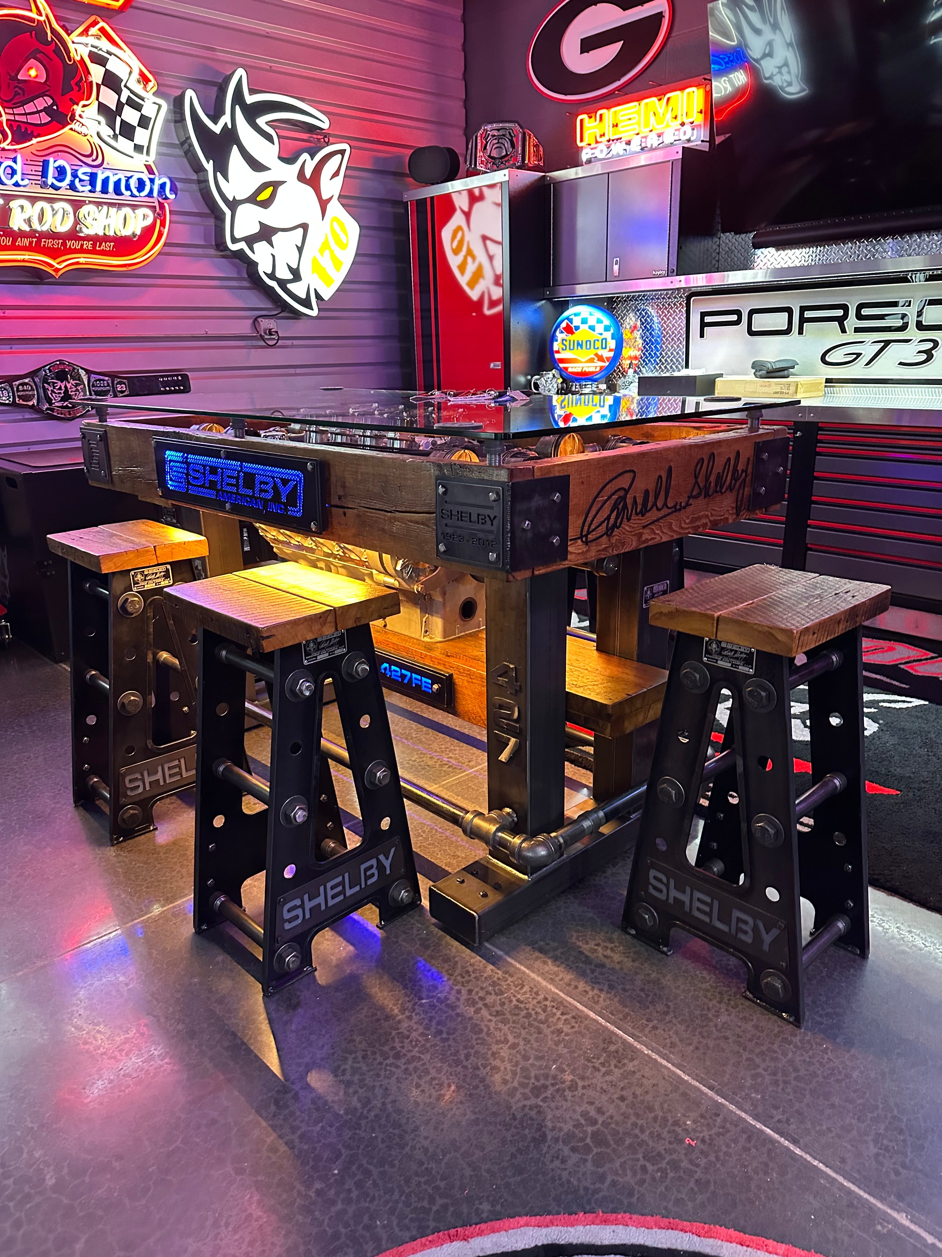 Industrial / Carroll Shelby  Barstools / Stool / Bar /  #4976