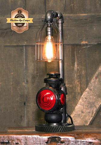 Steampunk Industrial / Antique Ford Model T Taillight / Automotive  / Lamp #4025