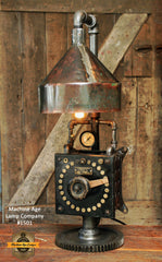 Steampunk Industrial / Westinghouse / Rheostat / Copper Shade / Lamp #1501 sold
