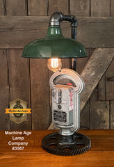 Steampunk Industrial / Parking Meter / Duncan Miller / Shade / Automotive / Lamp #3567 sold
